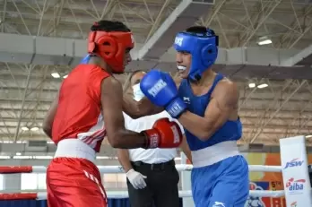 Sachin stuns World Championships medallist Gaurav Bidhuri at Men's National Boxing